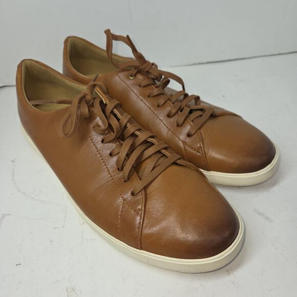 Cole Haan Grand Mens Shoes Grand Crosscourt Sneaker Tan Leather Oxford C26521 10 main image 8
